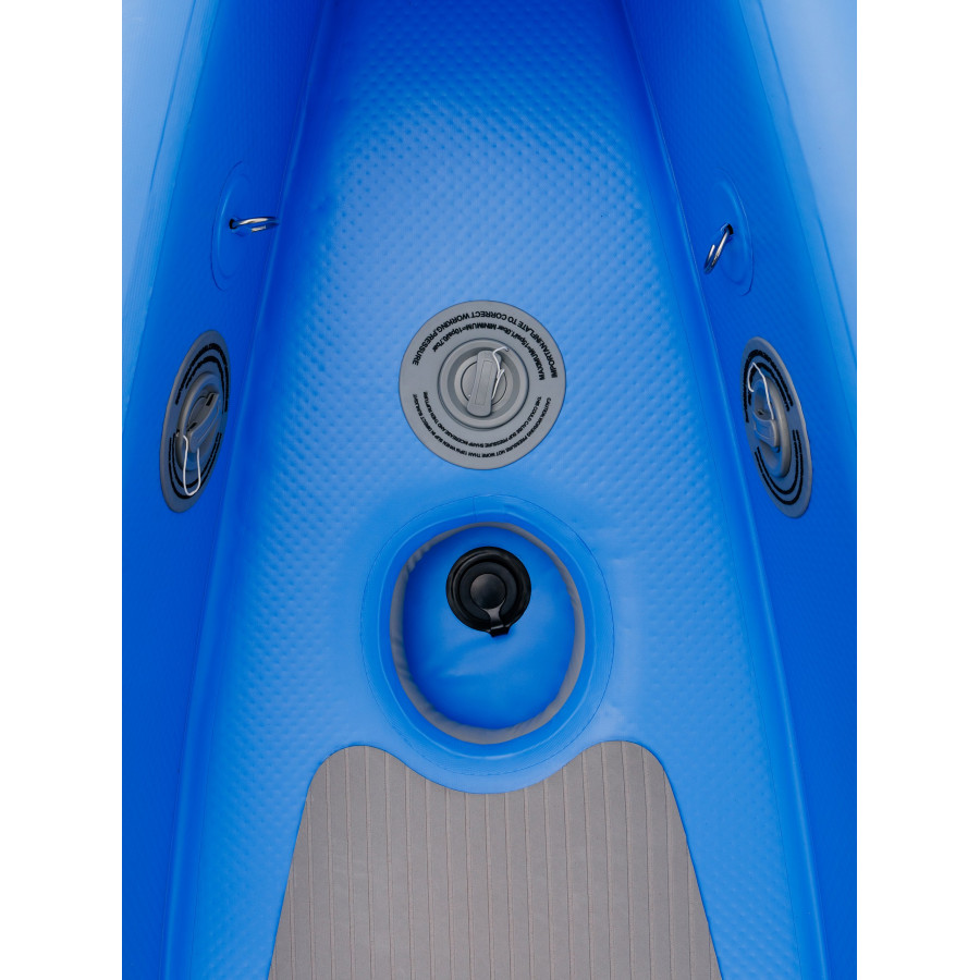 Надувной каяк трехместный Blau See Whale-3 Надувной каяк трехместный Blau See Whale-3